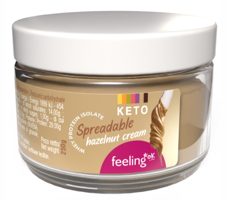 FeelingOk crema Spalmabile Alla Nocciola 250 g
